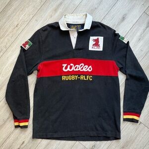 Vintage RLFC Rugby Ralph Lauren Wales Jersey